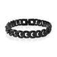 14mm Stone-Set Chunky Cuban Link Bracelet - Mens Steel Bracelets - The Steel Shop