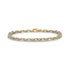 Two Tone Anchor Link Bracelet | 5MM - Mens Steel Bracelets - The Steel Shop
