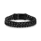Round Box + Franco Link Bracelet - Mens Steel Bracelets - The Steel Shop