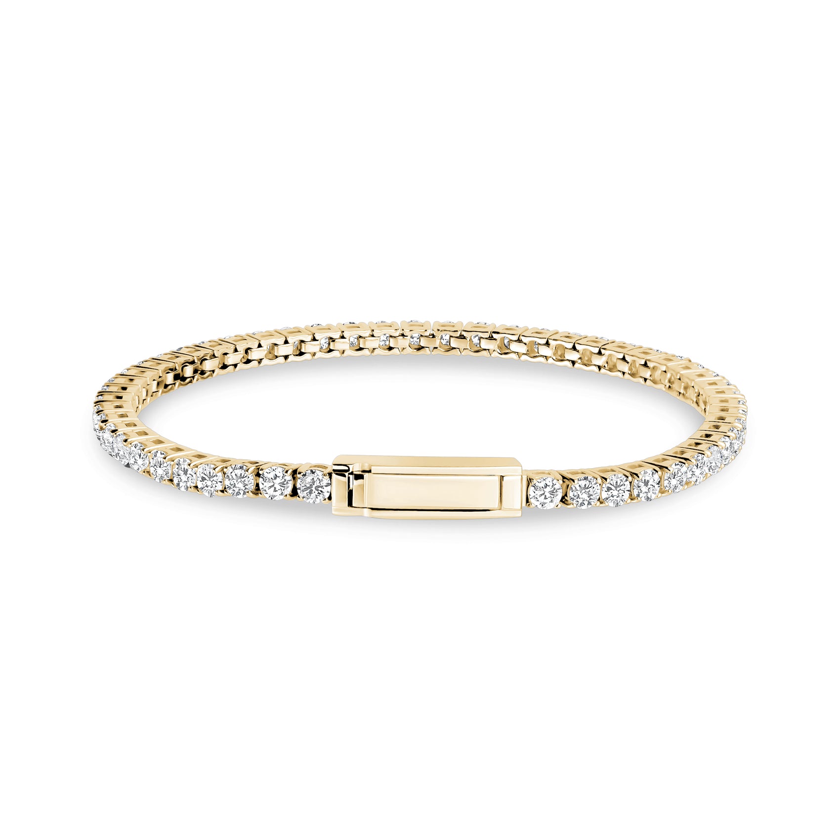 Engravable Tennis Bracelet | 3mm - Unisex Steel Bracelet - The Steel Shop