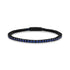 Blue Stone Tennis Bracelet | 3mm - Mens Steel Bracelets - The Steel Shop