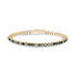 Black Stone Tennis Bracelet | 3mm - Mens Steel Bracelets - The Steel Shop
