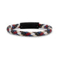 Kaleidoscopic Leather Bracelet | 6MM - Mens Steel Leather Bracelets - The Steel Shop