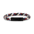 Kaleidoscopic Leather Bracelet | 6MM - Mens Steel Leather Bracelets - The Steel Shop