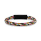 Multicolored Boho Leather Bracelet | 6MM - Mens Steel Leather Bracelets - The Steel Shop