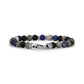 Mixed Bead Bracelet | 6MM - Mens Steel Bead Bracelets - The Steel Shop