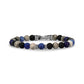Mixed Bead Bracelet | 6MM - Mens Steel Bead Bracelets - The Steel Shop