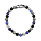 Mixed Bead Bracelet | 6MM - Mens Steel Bead Bracelets - The Steel Shop