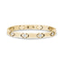 Stone-Set Greek Key Link Bracelet - Women Bracelet - The Steel Shop