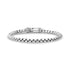 Detailed Round Box Link Bracelet | 4mm - Mens Steel Bracelets - The Steel Shop