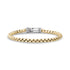 Detailed Round Box Link Bracelet | 4mm - Mens Steel Bracelets - The Steel Shop