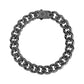 Brushed Cuban Link Bracelet | 10MM - Mens Steel Bracelets - The Steel Shop