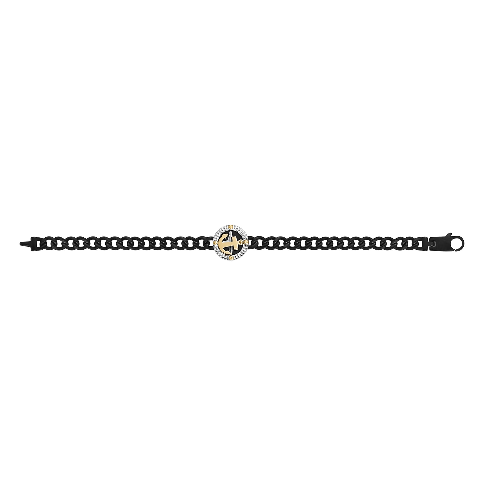 Anchor North Star Bracelet - Mens Steel Bracelets - The Steel Shop
