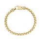 Custom Clasp Round Box Link Bracelet - Mens Steel Bracelets - The Steel Shop