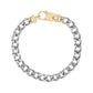 Gold Clasp Cuban Link Bracelet - Mens Steel Bracelets - The Steel Shop