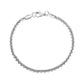 Flat Round Box Link Bracelet - Unisex Steel Bracelet - The Steel Shop