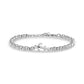 Modern Mosaic Anchor Bracelet - Mens Steel Bead Bracelets - The Steel Shop