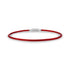 Protective Red Cord Silver Bracelet - Unisex Steel Bracelet - The Steel Shop