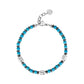 Azure Waves Bracelet - Mens Steel Bead Bracelets - The Steel Shop
