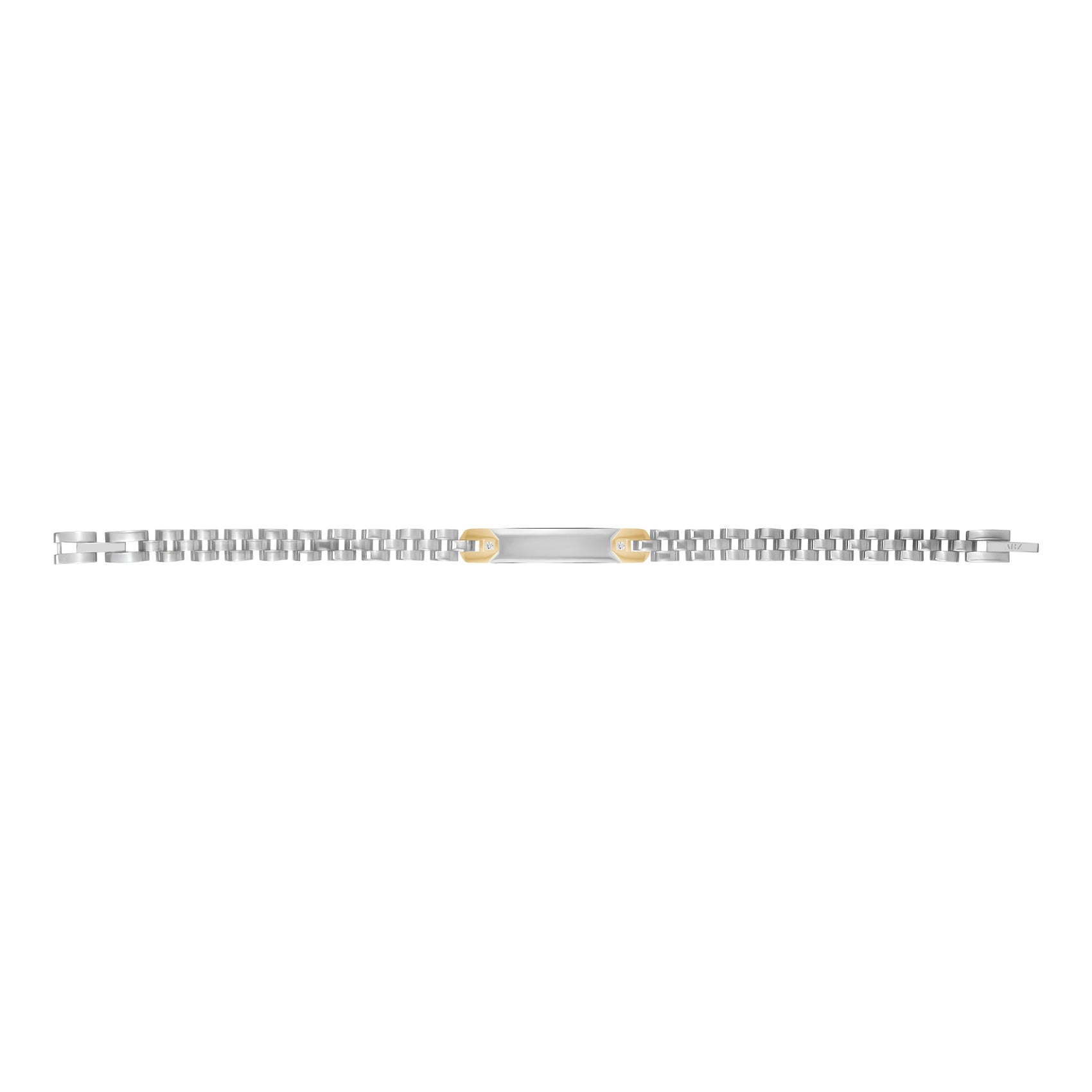Sleek Signature ID Bracelet - Mens Steel Bracelets - The Steel Shop