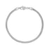 Matte Flat Snake Bracelet - Mens Steel Bracelets - The Steel Shop