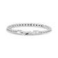 Midnight Franco Tennis Bracelet - Mens Steel Bracelets - The Steel Shop