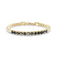 Midnight Franco Tennis Bracelet - Mens Steel Bracelets - The Steel Shop