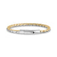 Two Tone Interlocking Link Bracelet - Mens Steel Bracelets - The Steel Shop