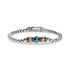 Skulls and Stones Bracelet - Mens Steel Bracelets - The Steel Shop