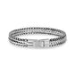 Sleek Weave Bracelet - Mens Steel Bracelets - The Steel Shop
