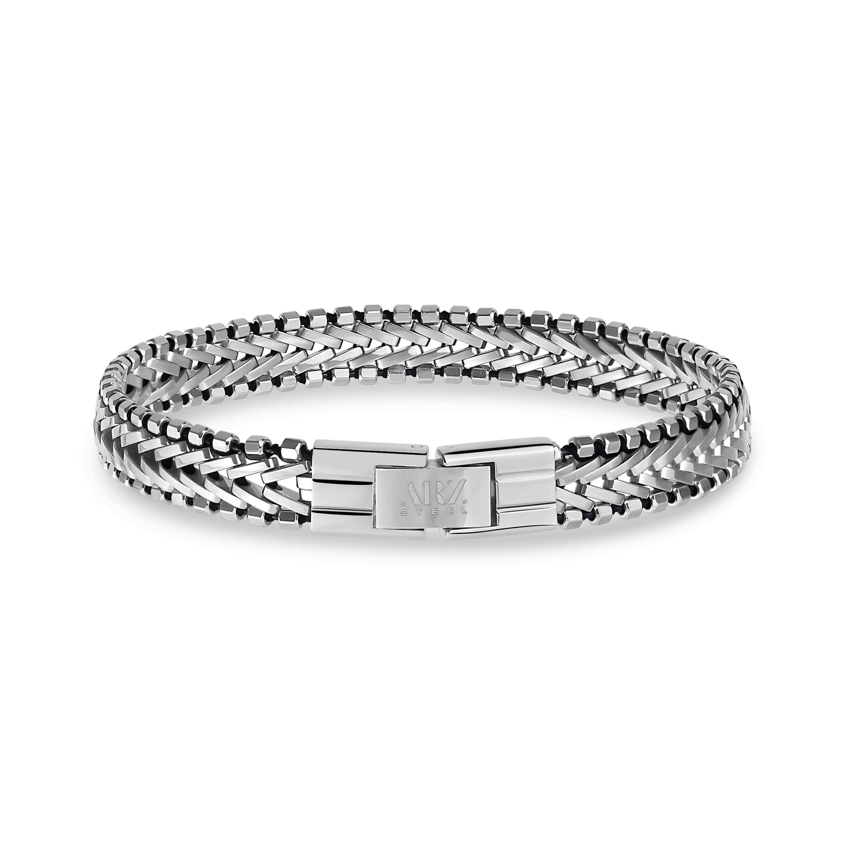 Sleek Weave Bracelet - Mens Steel Bracelets - The Steel Shop