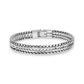 Sleek Weave Bracelet - Mens Steel Bracelets - The Steel Shop