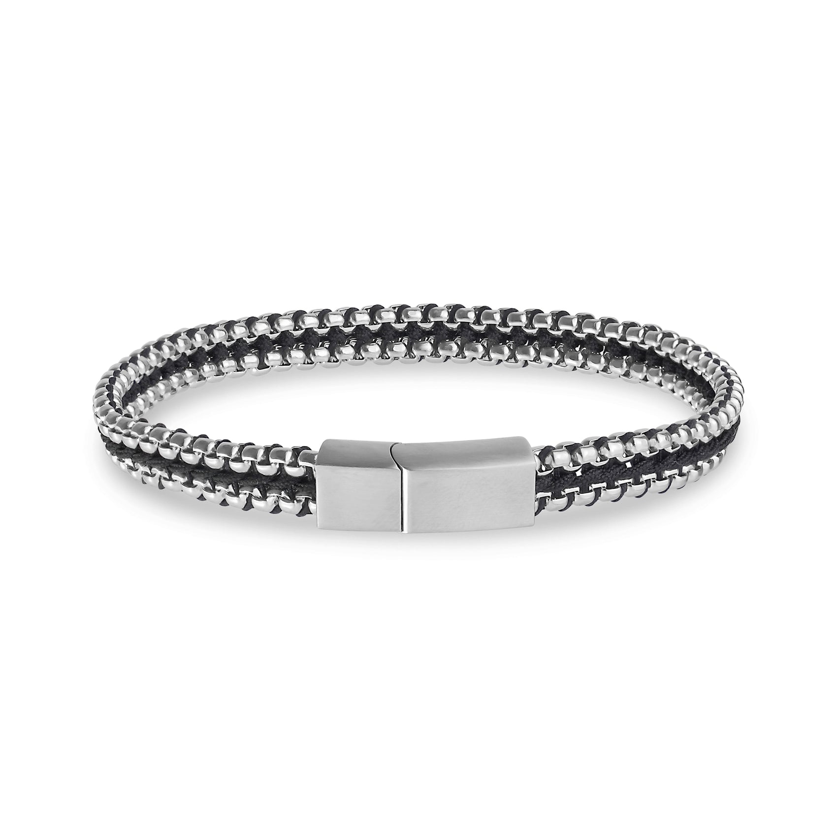 Tethered Link Bracelet - Mens Steel Bracelets - The Steel Shop