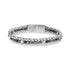 Wheat Link Beaded Bracelet - Mens Steel Bracelets - The Steel Shop