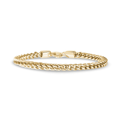 Classic Franco Link Bracelet - Mens Steel Bracelets - The Steel Shop