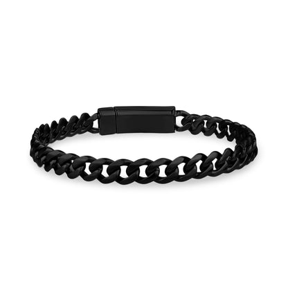 7mm Cuban Link Bracelet - Unisex Steel Bracelet - The Steel Shop