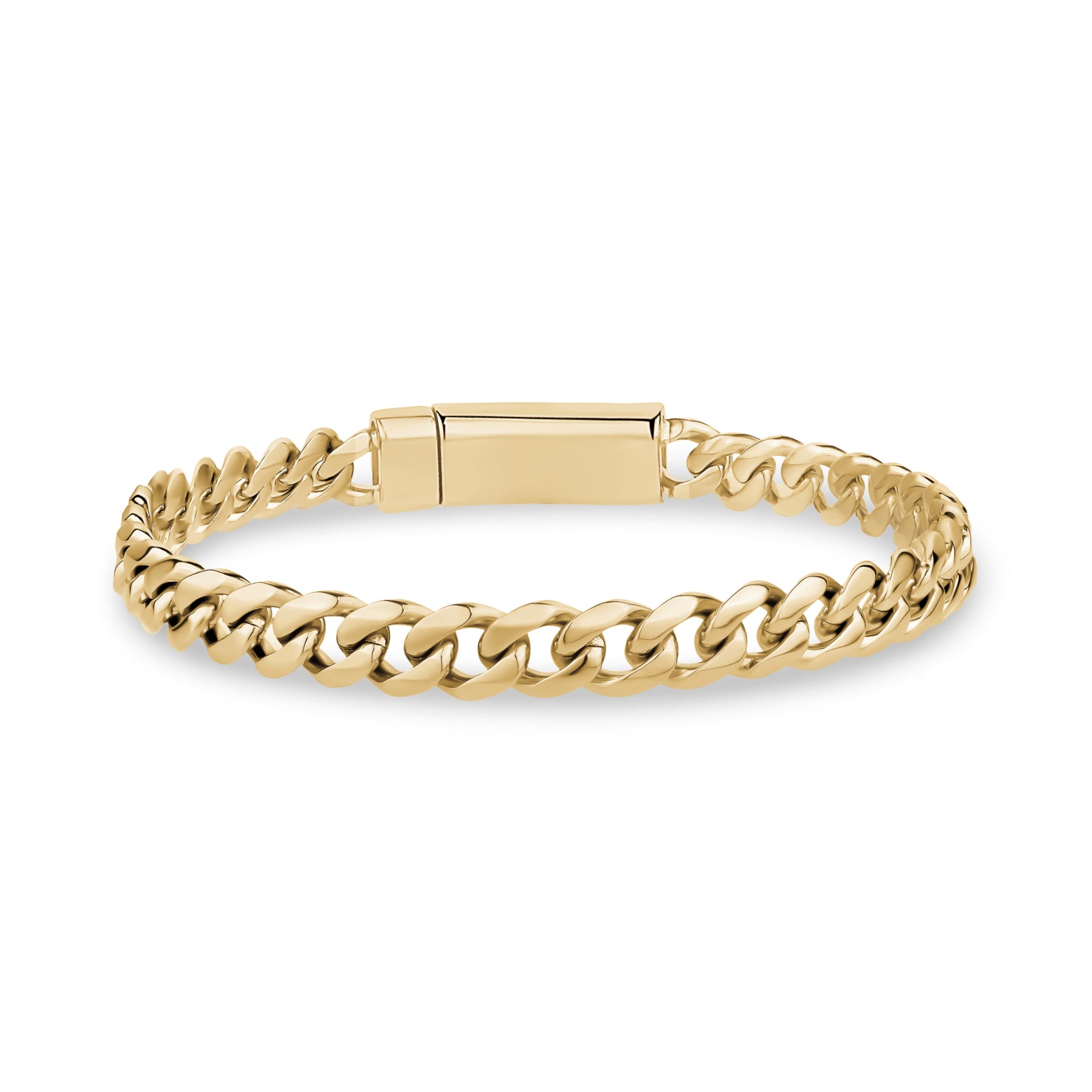 7mm Cuban Link Bracelet - Unisex Steel Bracelet - The Steel Shop