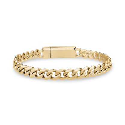 7mm Cuban Link Bracelet - Unisex Steel Bracelet - The Steel Shop