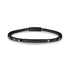 Black Stone ID Tennis Bracelet | 3mm - Unisex Steel Bracelet - The Steel Shop