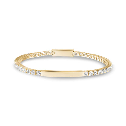 ID Tennis Bracelet | 3mm - Unisex Steel Bracelet - The Steel Shop