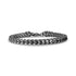 Oxidized Franco Link Bracelet - Mens Steel Bracelets - The Steel Shop