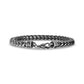 Oxidized Franco Link Bracelet - Mens Steel Bracelets - The Steel Shop