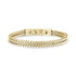 Polished double Franco link men&