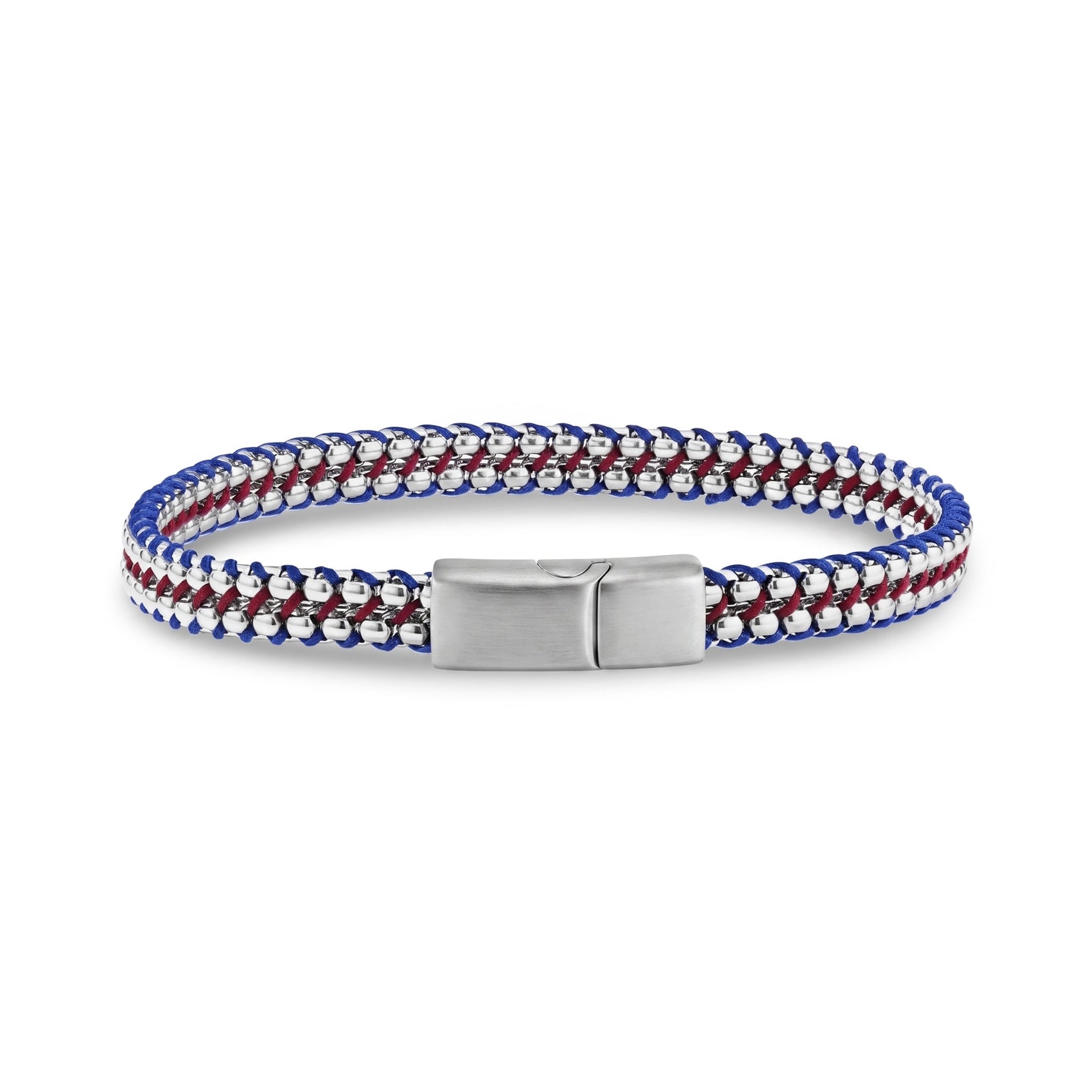 Red and Blue Tethered Bracelet