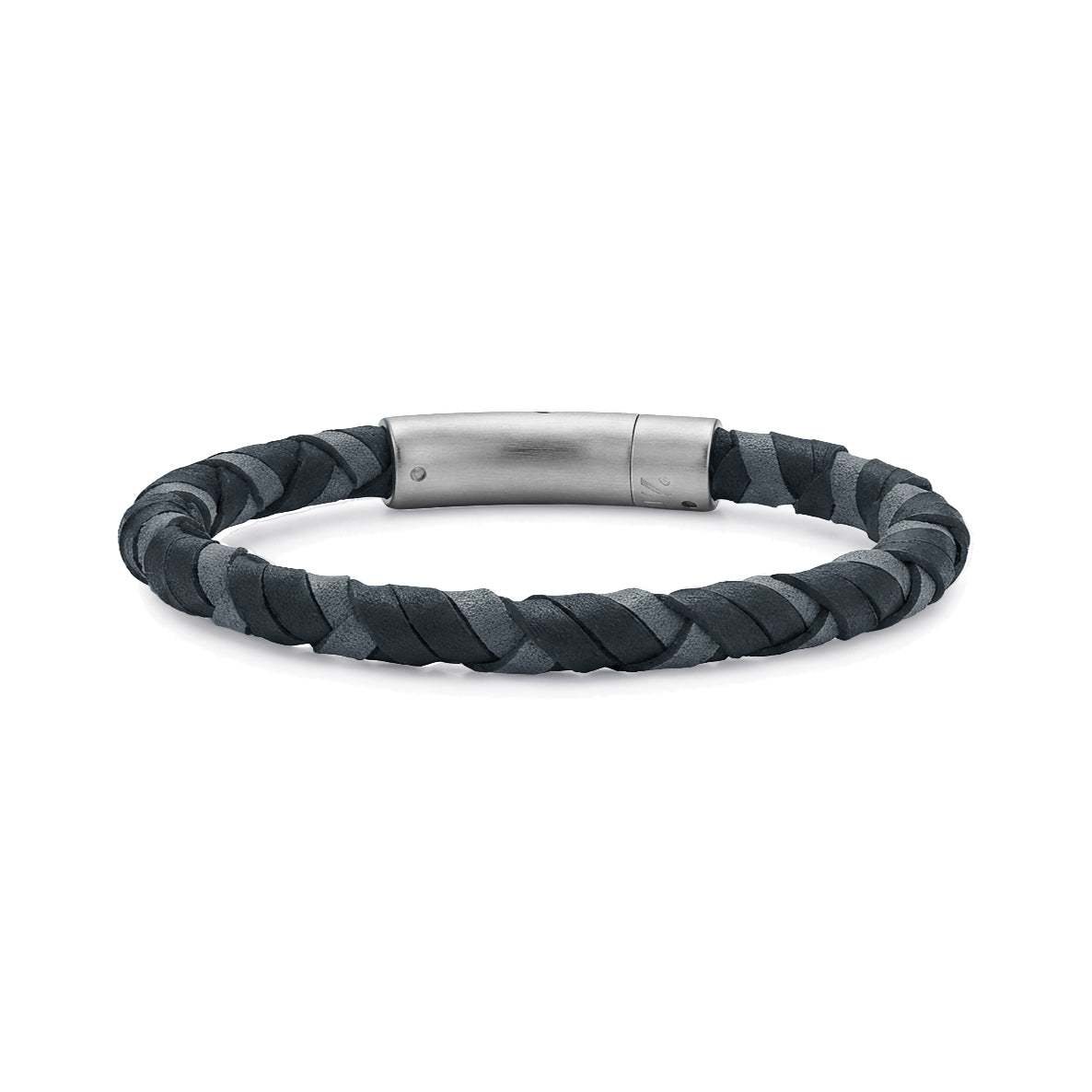 Nightfall Braided Leather Bracelet
