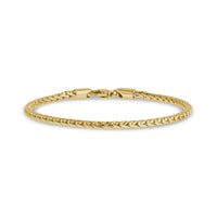 Rounded S Link Bracelet | 3MM
