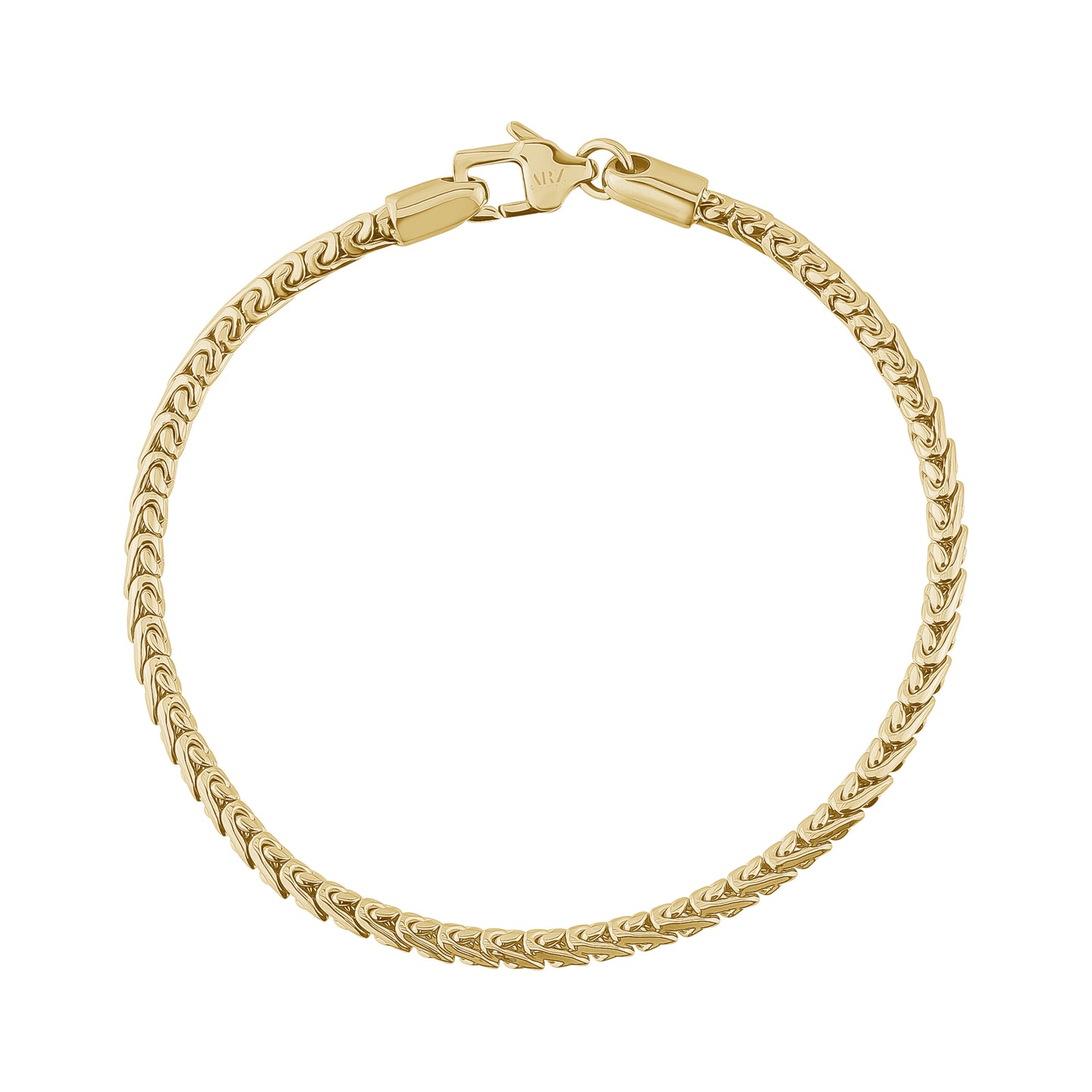Rounded S Link Bracelet | 3MM
