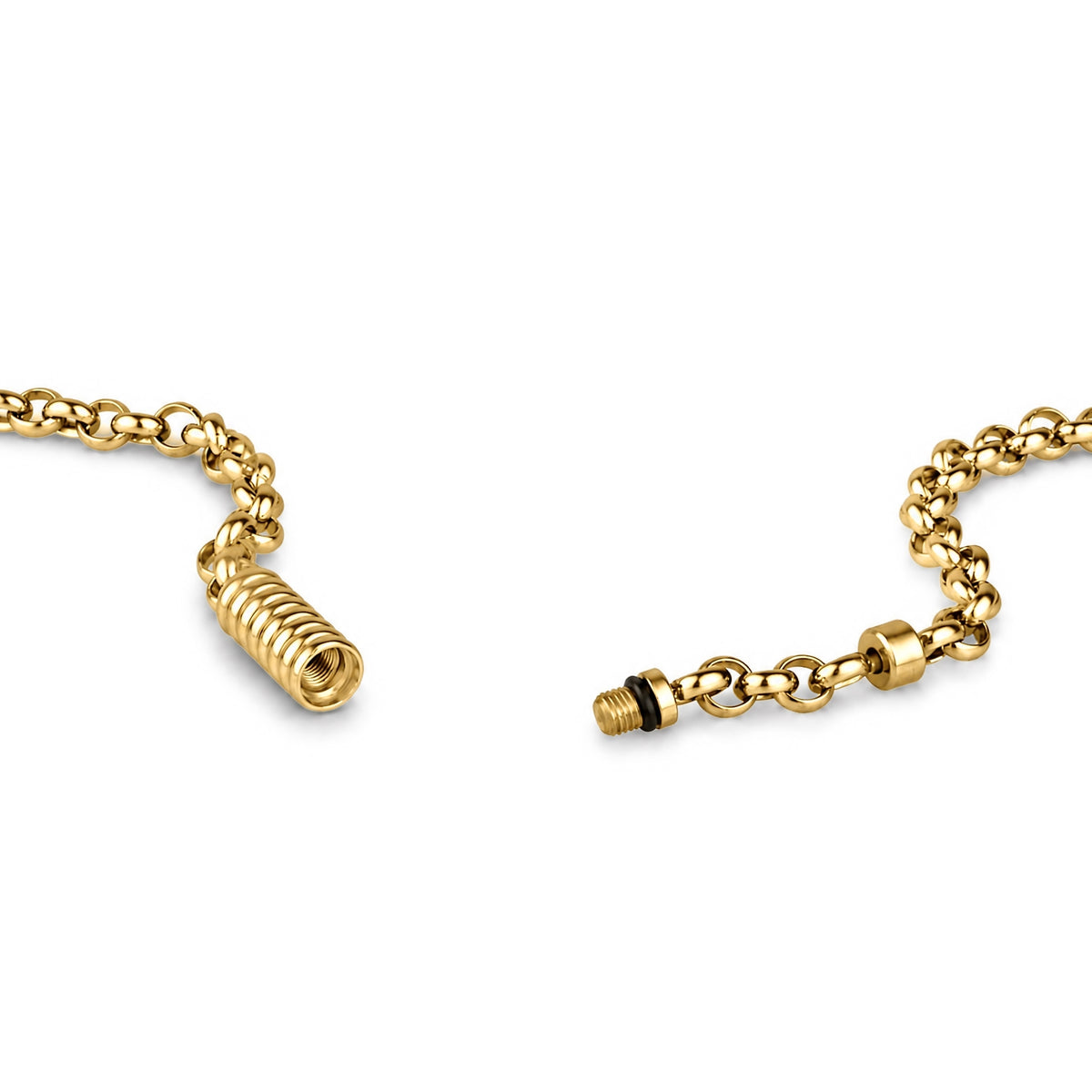 Ribbed Capsule Urn Necklace