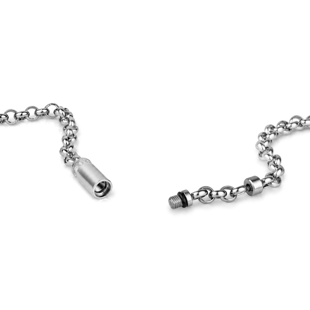 Lab Diamond Urn Link Necklace