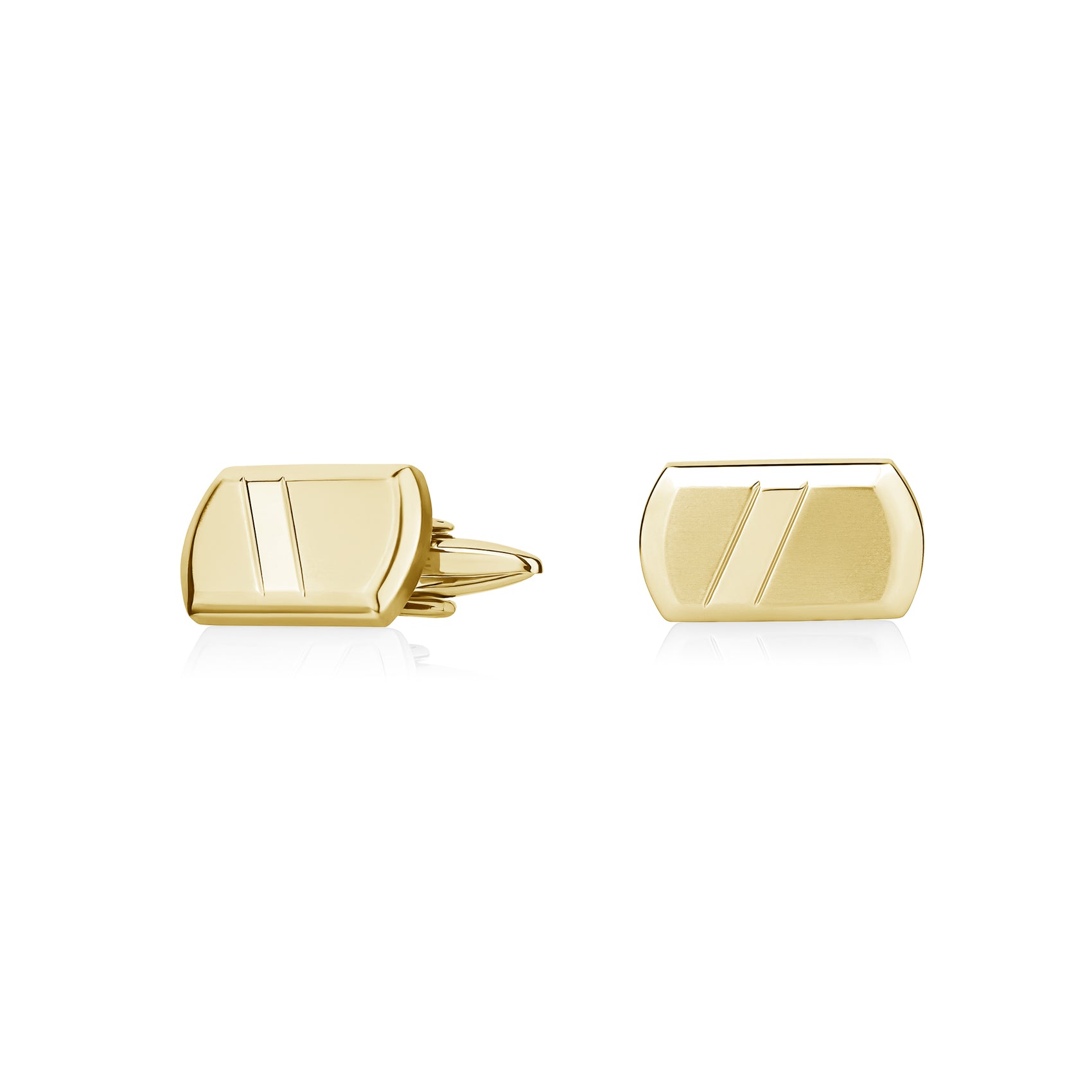 Architectural Line Cufflinks - Cufflinks - The Steel Shop